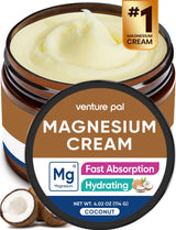 Venture Pal Magnesium Body Lotion – 48-Hour Hydration for Post-Workout Recovery and Nightly Wind-Down Rituals