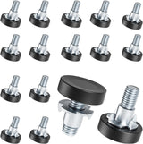 Skywin Screw-in Leveling Feet – Standing Desk & Craft Table Leveler for Focused Work, 1/4" Thread