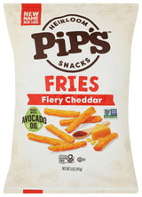 Pipsnacks Fiery Cheddar Fries, 5 Oz – Kid-Friendly Lunchbox Snack for School