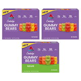Atkins Endulge Gummy Bears Variety Pack – Pre-Portioned Desk Snack for Focused Workdays
