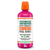 TheraBreath Fluoride Rinse – Minimalist Alcohol-Free Oral Care in a Simple 1-Liter Bottle