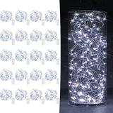 Lumoonos Fairy Lights – Simple Silver Wire Glow for Clean, Intentional Interiors
