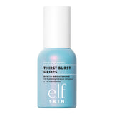 e.l.f. SKIN Holy Hydration! Thirst Burst Drops Mini – Self-Care Bathroom Ritual Staple, Plumping Niacinamide Serum