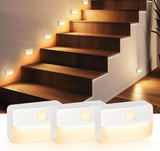 LumiGuard Motion Light – Thoughtful Housewarming Gift for New Homeowners, 8 Pack Wireless Stair Light