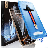 MAGIC JOHN iPhone 16 Pro Screen Protector 2 Pack – Workday Ready, HD Touch Accuracy for Email and Video Calls
