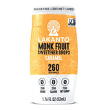 Lakanto Liquid Monk Fruit Drops – Pocket Sized Sweetener for Office Coffee Breaks and Focused Workdays