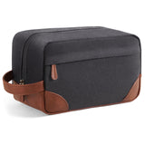 Vorspack Canvas Shaving Bag - Practical Anniversary Gift for Boyfriend, Hanging Travel Organizer for Business Trips