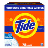 Tide Powder Laundry Detergent, Original Scent – Residue-Free HE-Safe Laundry Powder for Pet-Friendly Homes, 85 oz