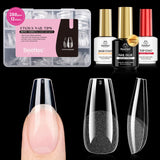 Beetles 9-in-1 Nail Glue Gel – Self-Care Nail Ritual for Bedroom Vanity, 3-Minute Extension