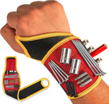 BINYATOOLS Magnetic Wristband – Wrist Support Tool Organizer for Faster Job Site Work and Assembly Line Efficiency