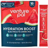 Venture Pal Sugar Free Electrolyte Powder Packets – Self-Care Hydration Support for POTS and Chronic Fatigue Relief, 16 Travel Sticks