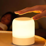 LumiNest Egg Shaped LED Lamp for Bedroom Decor and Living Room Ambiance, Dimmable Bedside Light