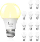 LUXRITE 60W Equivalent LED Bulb 5000K Daylight – Focused Reading and Remote Work Lighting for Den and Workshop, Non-Dimmable 9W