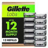 GilletteLabs Blade Refills for Men – Premium Shaving Ritual for Your Daily Self-Care Routine