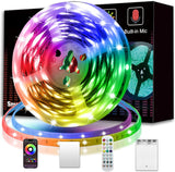 KIKO Portable LED Strip Lights 20ft – Battery-Powered RGB Lighting for Patio and Camping