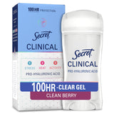 Secret Clinical Strength 100HR Antiperspirant – Portable, Reliable Protection for Travel & Outdoor Adventures
