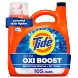 Tide Ultra Oxi Boost Liquid Laundry Detergent for Nursery Laundry Loads, Gentle Sensitive-Skin Family Wash