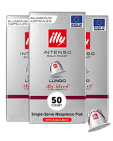 Illy Classico Nespresso-Compatible Pods — Luxury Arabica Coffee for an Elegant Dining Room Coffee Bar, Authentic Italian Heritage