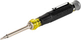 Klein Tools 32600P One-Tool Pocket Screwdriver with Concealable Tip, 13-in-1 Magnetic Driver for Clutter-Free Workbenches