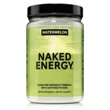 Naked Energy Unflavored Pre Workout - Plant Based Daily Energy Support for Holistic Wellness Routines, No Artificial Sweeteners