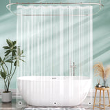 AmazerBath Shower Curtain Liner – Lightweight PEVA Liner for RV and Camper Bathrooms, 0.53 lb Build