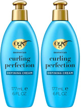 OGX Argan Oil of Morocco Curl Cream – Long-Lasting Mood-Setting Fragrance for Curl Definition and Frizz Control