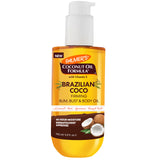 Palmer's Coconut Oil Formula Brazilian Coco Firming Body Oil – Mother's Day Self-Care Gift for Mom, Spa-Like Body Firming Ritual