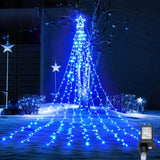 BlcTec Waterfall Christmas Lights – Thoughtful Holiday Gift for Neighbors, Friends, and New Homeowners
