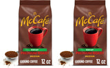 McCafe Decaf Ground Coffee Medium Roast – Sustained Energy Without the Crash for Work-from-Home Routines, 24 oz Canister