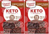 Duncan Hines Keto Friendly Brownie Mix – Low Carb Pantry Staple for Guilt Free Chewy Fudge Treats at Home