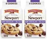Pepperidge Farm Soft Baked Newport Dark Chocolate Cookies with Sea Salt – Premium Indulgent Treat for the Curated Pantry