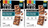 KIND ZERO Sugar Bars – Self-Care Pantry Snack for Low-Carb Wellness Routine, 5g Protein