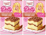Duncan Hines Dolly Parton's Cinnamon Swirl Crumb Cake & Muffin Mix — Easy Family Baking for Weekend Breakfast Together