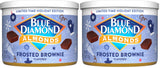 Blue Diamond Almonds Frosted Brownie Holiday Snack Nuts, 6 oz Resealable Can – Kid-Friendly Lunchbox Treat and After-School Snack for the Family