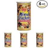 Hapi Snacks Mixed Crackers 6 Oz Can – Family Snack Variety for Playdates, Playroom Sharing and After-School Treats