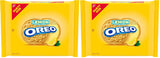OREO Lemon Creme Sandwich Cookies – Bright Citrus Snack for Mindful Breaks, Party Size 24.95 oz