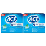 ACT Dry Mouth Relief Lozenges, Soothing Mint – Nightly Oral Hydration Ritual for Medication-Induced Dry Mouth, 36 ct., 2 pk