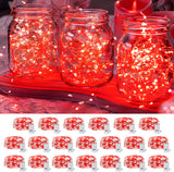 GlowNook Twinkle String Lights – Less-is-More Home Lighting, Subtle Warm White Glow with Single Steady Mode