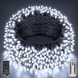Auseinly Minimalist Fairy Lights 66ft 200 LED – Simple Warm White Glow for Clean Modern Interiors, Single Strand Tree and Wall Decor