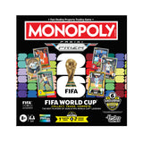 Monopoly Panini Prizm FIFA World Cup 2026 Strategy Game – Family Board Game for Bedroom, Basement Rec Room and Sleepover Hangouts