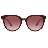 SOJOS Trendy Round Sunglasses SJ2175 for Active Women – Polarized TAC Lenses for Camping, Walking Trails, and Outdoor Dining