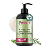 Mielle Organics Rosemary Mint Biotin Conditioner – Thoughtful Self-Care Gift for Mom on Mother's Day, Holiday & Housewarming, 20 oz