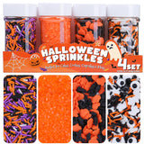 Family-Friendly Halloween Baking Sprinkles for School Bake Sales and Trunk-or-Treat Treats, 320g