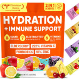 Venture Pal Single-Serve Hydration + Immune Powder Sticks – Portable Outdoor Hydration for Hiking, Camping & Trail Workouts, 16-Count