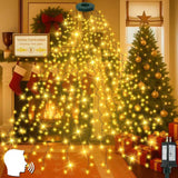 Cascadia Lights Voice-Control Christmas Tree Lights for Mom, Thoughtful Holiday Gift for Christmas Enthusiasts and Smart Home Lovers