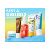 e.l.f. SKIN Best & Obsessed Kit – Five-Step Skincare in One Streamlined Set, Clean Vanity Travel Minis