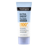 Neutrogena Ultra Sheer Dry-Touch SPF 100+ Sunscreen – Dermatologist-Tested, Oxybenzone-Free Sun Defense for Sensitive and Acne-Prone Skin