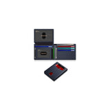 SERMAN BRAND Quick-Access Bifold Wallet – Fast Checkout Wallet for Business Meetings and Airport Security, RFID Blocking