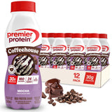 Premier Protein Coffeehouse Caramel Macchiato Shake – Guilt-Free Home Breakfast Treat with 1g Sugar and 30g Protein, 11.5 fl oz, 12 Pack