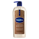 Vaseline Intensive Care Cocoa Radiant Body Gel Oil – Clean, Lightweight Hydration for Minimalist Routines, 12 oz